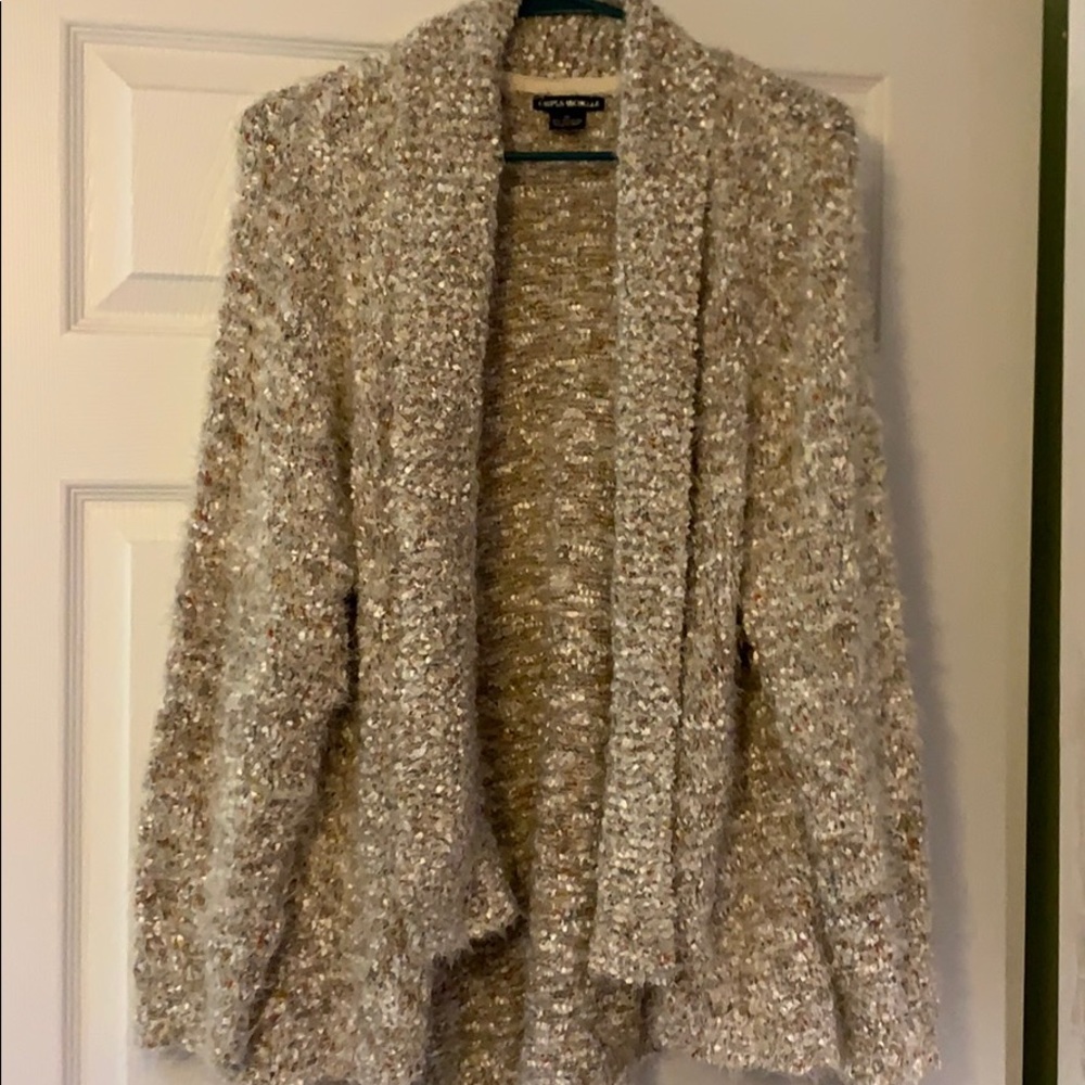 EUC Lauren Michelle cardigan sweater